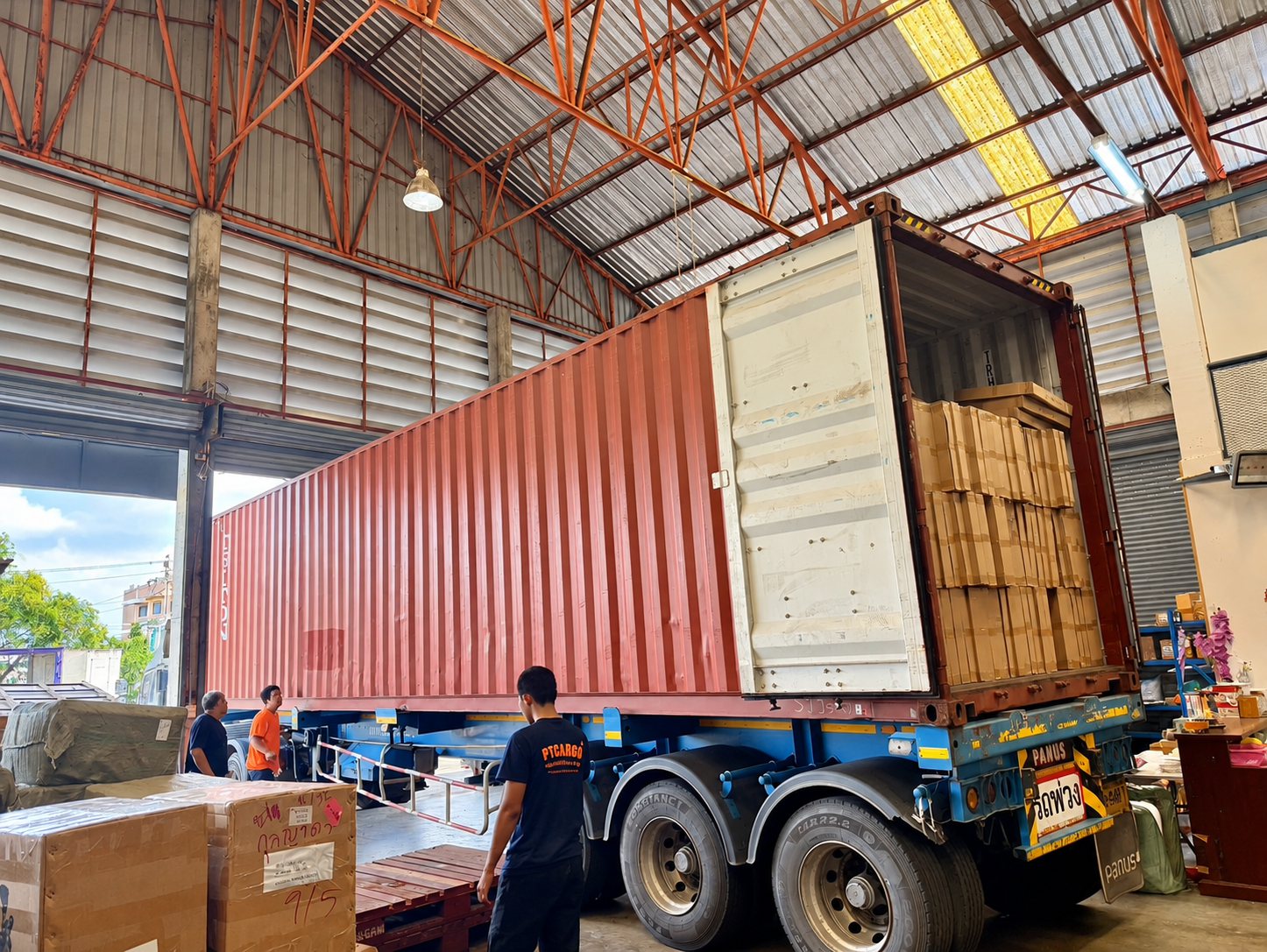โกดังเก็บสินค้าประเทศจีน ptcargo